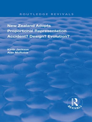 cover image of New Zealand Adopts Proportional Representation